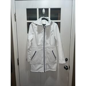 Jessica Simpson White Coat Size Soft Shell Small NWOT